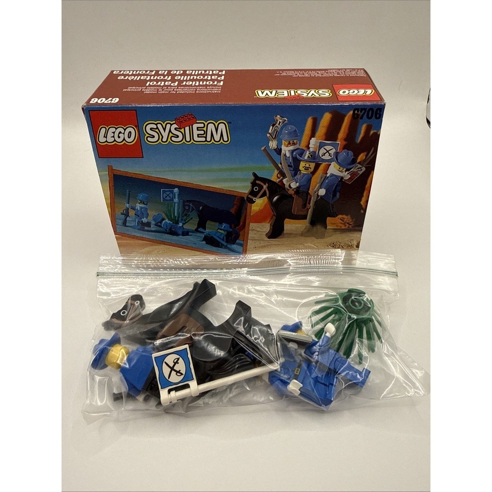 LEGO Western: Frontier Patrol (6706) - Missing Trumpet Only. Open Box No Manual